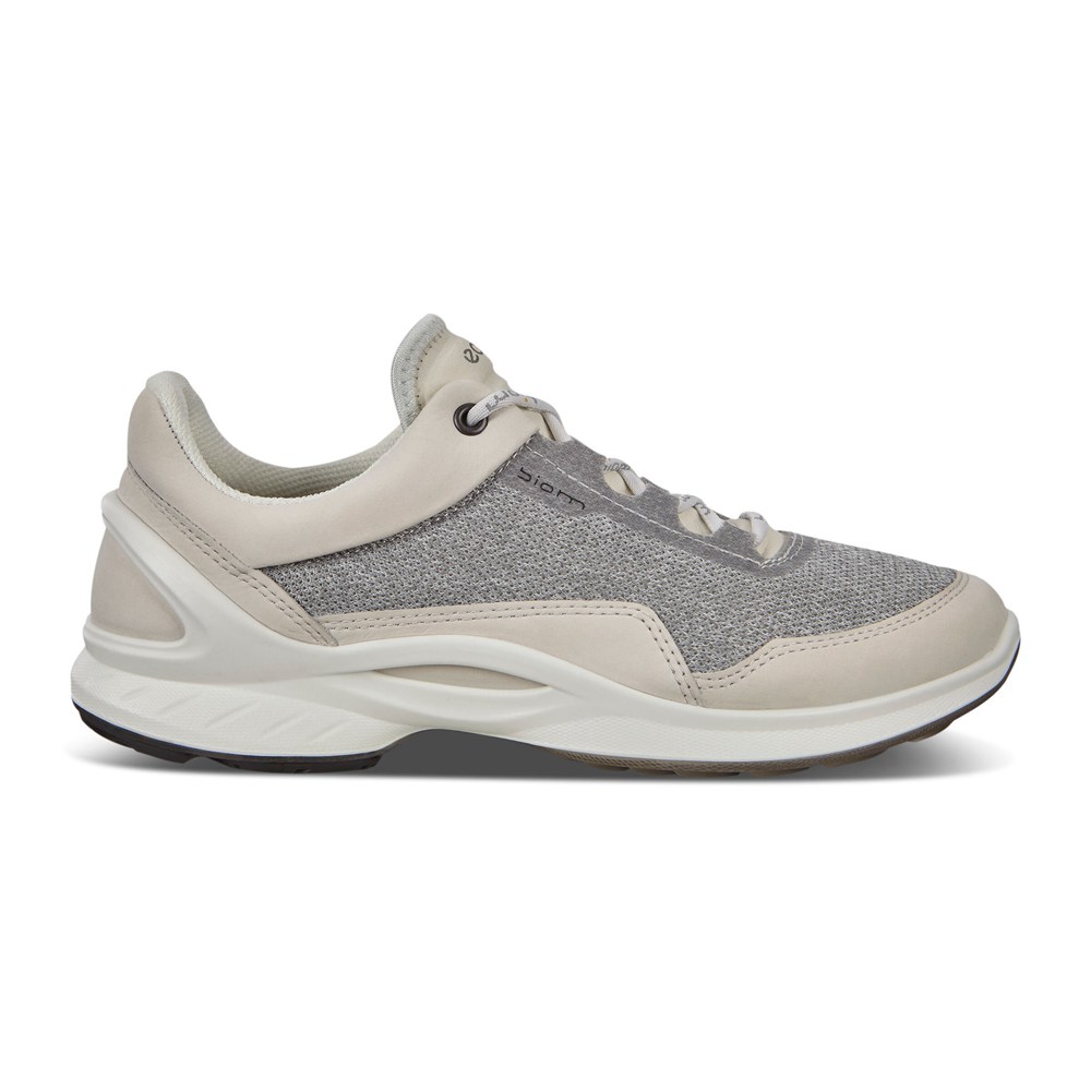 Tenis Outdoor Mujer - ECCO Biom Fjuel - Blancos/Grises - ZCQ610398